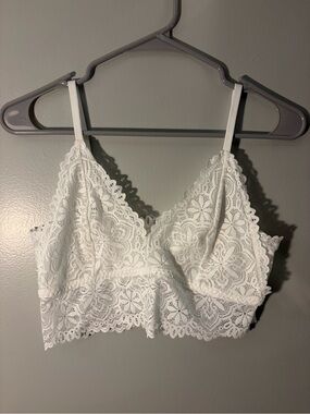 Old Navy White Lace Bralette
